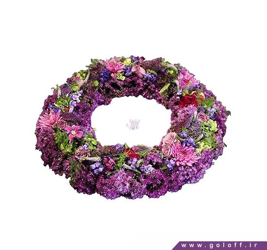 گل اینترنتی - حلقه گل طبیعی ساتل - Satel | گل آف